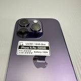 <div style="font-size:80%">#U5787<BR>Apple iPhone 14 Pro<br>(512GB)</FONT></DIV>