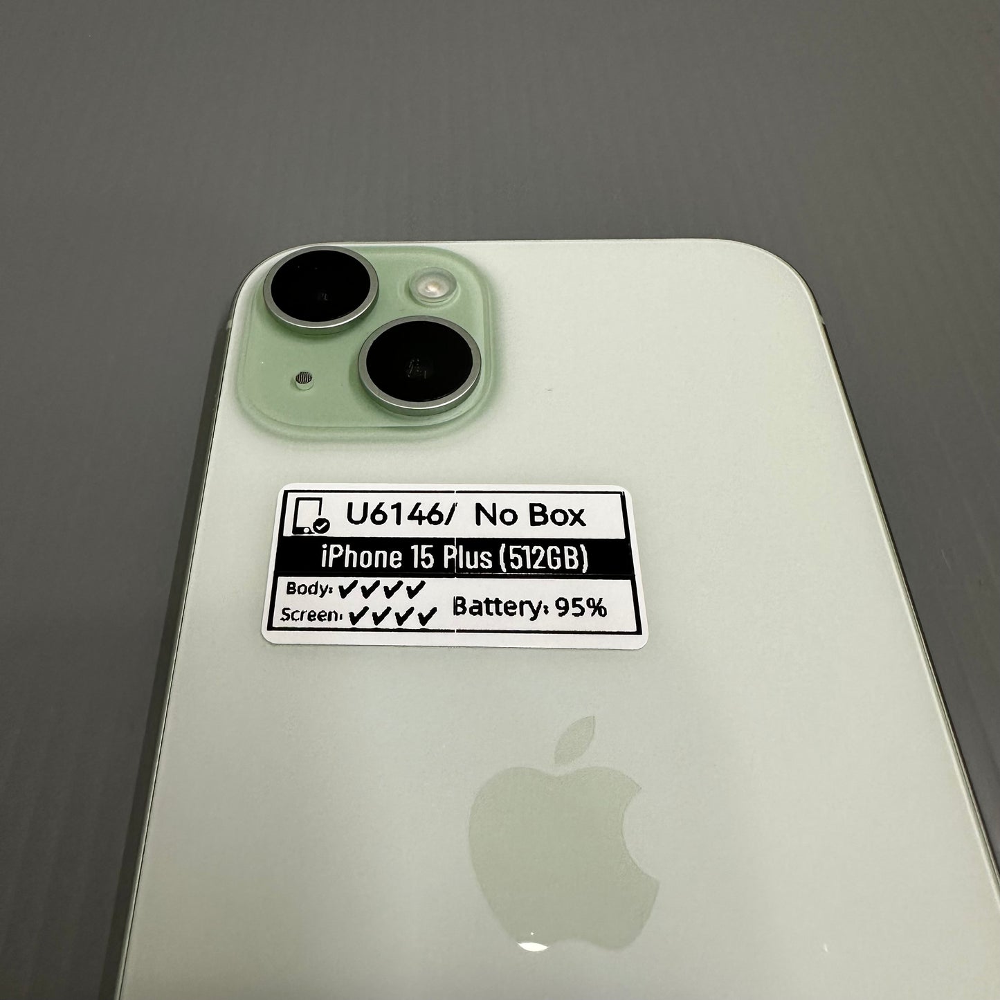 Apple iPhone 15 Plus (512GB) - #U6146/Pre-Owned