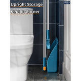 Rotatable Broom and Wind Proof Dust Pan with Broom Comb Broom Set Non-Stick Broom Magic Wiper Set