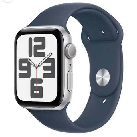 Apple Watch SE (Gen 2)<div style="font-size:80%">(44mm/GPS)<br>Silver Aluminium Case</FONT></DIV>