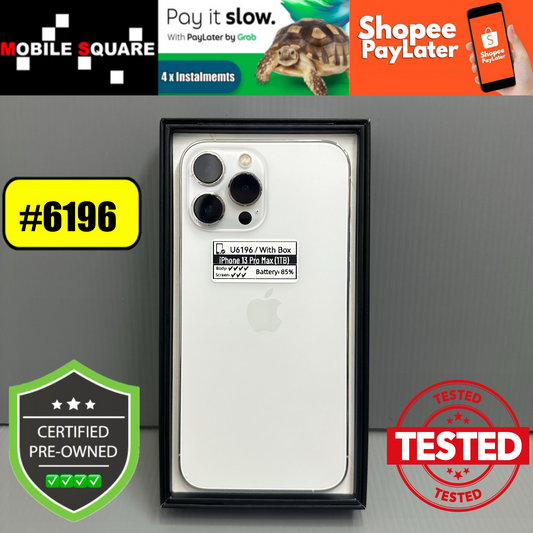 Apple iPhone 13 Pro Max (1TB) - #U6196/Pre-Owned