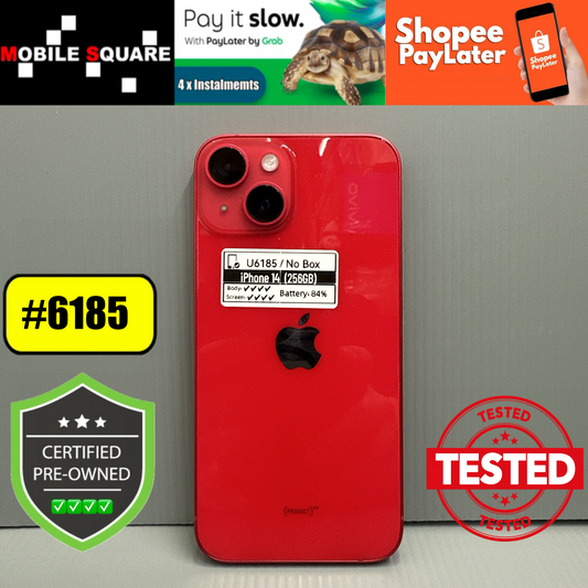 Apple iPhone 14 (256GB) - #U6185/Pre-Owned