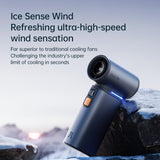 JisuLife Handheld Fan Ultra 1 Jet Fan 9000 mAh 100 Speed LED Display Air Duster Function