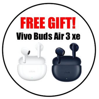 Vivo V80 Lite 5G (256GB/8GB) - Free Vivo Buds Air 3 XE!