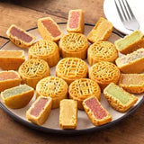 Egg Yolk Moon Cake Cantonese Mini Moon Cake Bean Paste Moon Cake Pastry Snacks