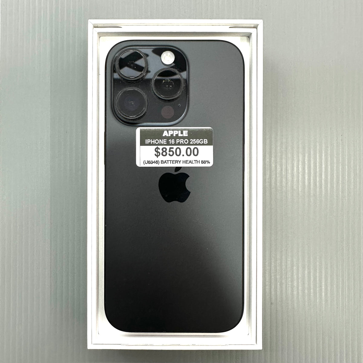 Apple iPhone 16 Pro (256GB) - #U6346/Pre-Owned