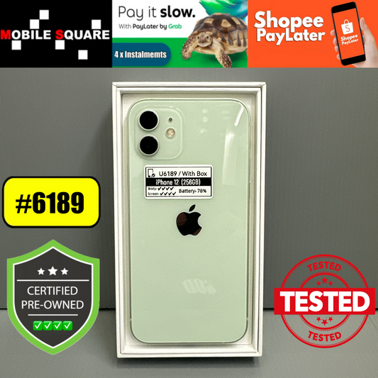 Apple iPhone 12 (256GB) - #U6189/Pre-Owned