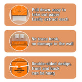 1400 Sheets Hanging Toilet Paper 4 Ply 175MM*157MM 1400Ply/Pack Tissue Paper/Toilet Tissue/Toilet Paper