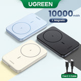 UGREEN 10000mAh 7.5W Magnetic Wireless PD20W Powerbank Fast Charging Power Bank for iPhone 16 Pro Max/15 Pro Max/14/13/12