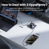 UGREEN UNO RobotGaN 65W 3 Ports USB C USB A Fast Charger