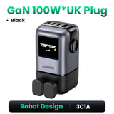 UGREEN UNO RobotGaN 65W 3 Ports USB C USB A Fast Charger