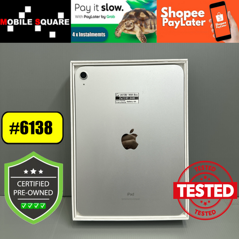 <div style="font-size:80%">#U6138<BR>Apple iPad 10TH Gen WiFi<br>(64GB)</FONT></DIV>