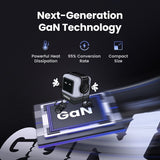 UGREEN UNO RobotGaN 65W 3 Ports USB C USB A Fast Charger