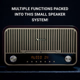 Nakamichi Heritage 820 FM Radio Clock Speaker