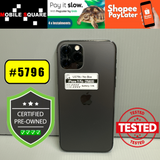 <div style="font-size:80%">#U5796<BR>Apple iPhone 11 Pro<br>(256GB)</FONT></DIV>