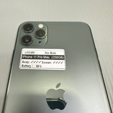 <div style="font-size:80%">#U5589<BR>Apple iPhone 11 Pro Max<br>(256GB)</FONT></DIV>