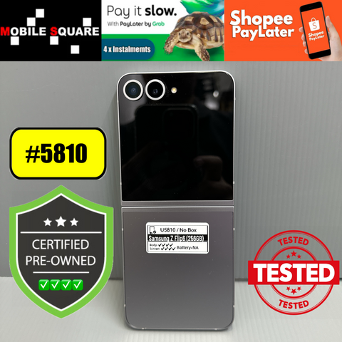<div style="font-size:80%">#U5810<BR>Samsung Z Flip6 5G<br>(256GB)</font></div>