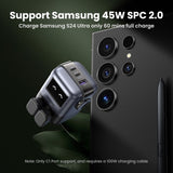 UGREEN UNO RobotGaN 65W 3 Ports USB C USB A Fast Charger