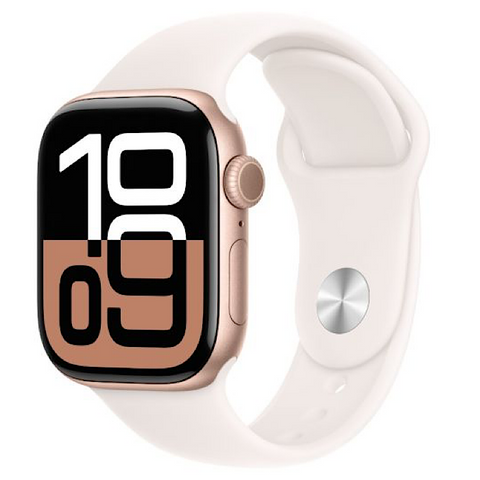 <div style="font-size:80%"><font color="red">Best Deal!</font><br>Apple Watch Series 10<br>(42mm/ GPS)<br>Rose Gold Aluminium</FONT></DIV>