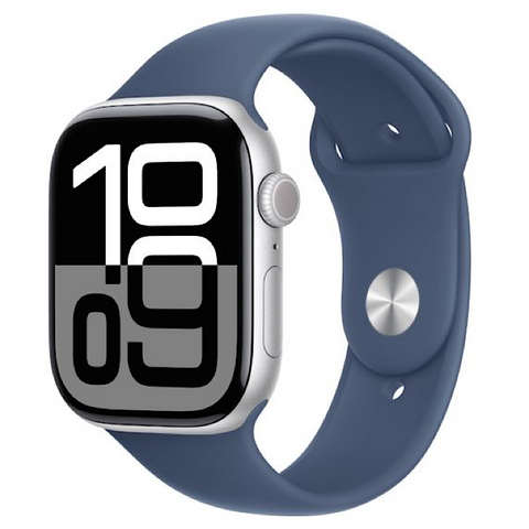 <div style="font-size:80%"><font color="red">Best Deal!</font><br>Apple Watch Series 10<br>(46mm/ GPS)<br>Silver Aluminium</FONT></DIV>