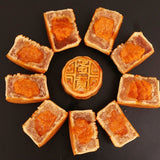 Egg Yolk Moon Cake Cantonese Mini Moon Cake Bean Paste Moon Cake Pastry Snacks