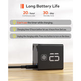 Ticktime Cube Pomodoro Timer, Magnetic Productivity Timer, Mute, Vibration & Adjustable Sound Alert, Pause & Resume