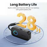 Ugreen 2 in 1 Upgraded Bendable Bluetooth 5.2 Receiver Transmitter for TV Computer Earphone Headphone Car Amplifier