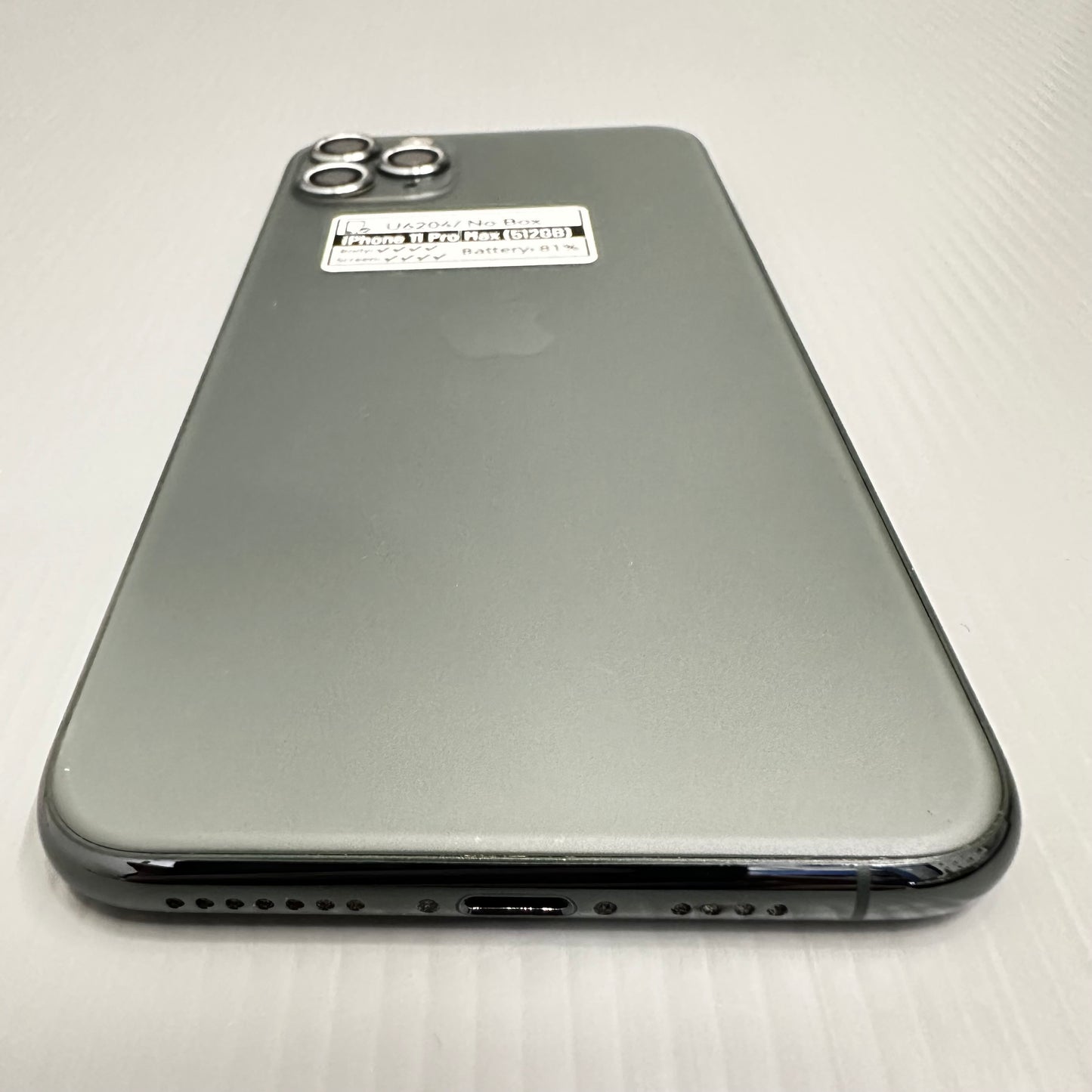 Apple iPhone 11 Pro Max (512GB) - #U6204/Pre-Owned