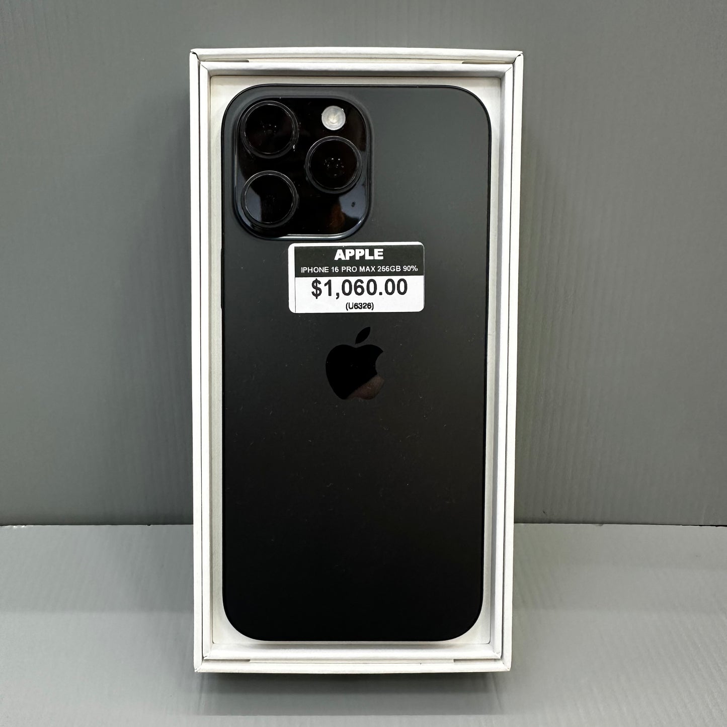 Apple iPhone 16 Pro Max (256GB) - #U6326/Pre-Owned