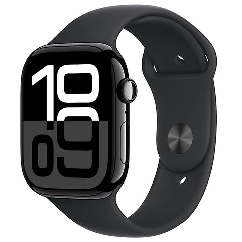 <div style="font-size:80%"><font color="red">Best Deal!</font><br>Apple Watch Series 10<br>(46mm/ GPS)<br>Jet Black</FONT></DIV>