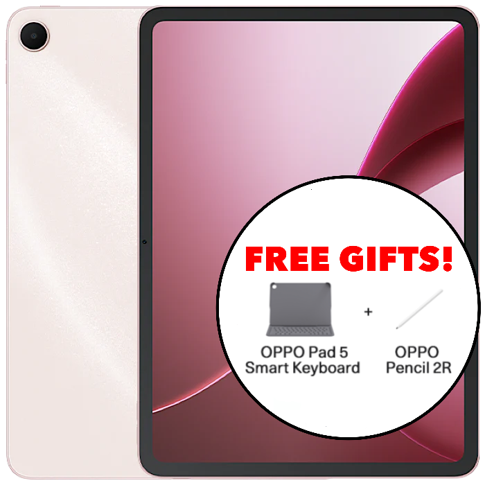 OPPO Pad 5 5G Matte Display Edition (256GB/8GB) FREE! OPPO Keyboard Case + Pencil 2R