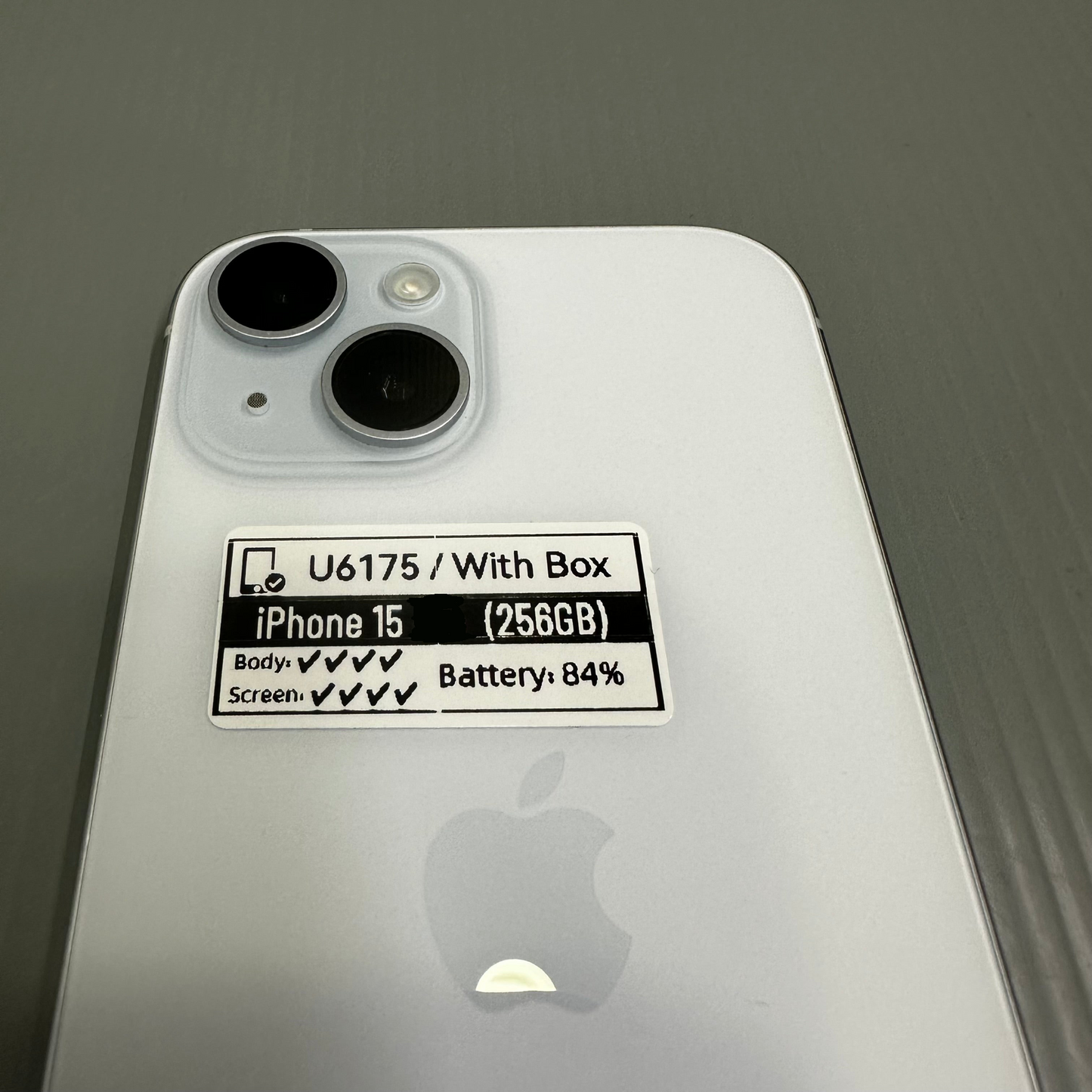 Apple iPhone 15 (256GB) - #U6175/Pre-Owned