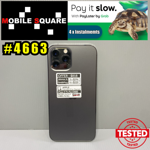 #U4663<BR>Apple iPhone 12 Pro Max<br>(128GB)
