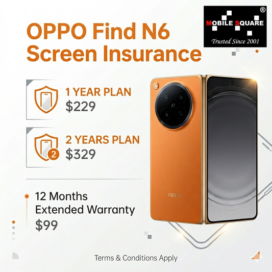 OPPO Find N6 Screen Protection and Extended Warranty