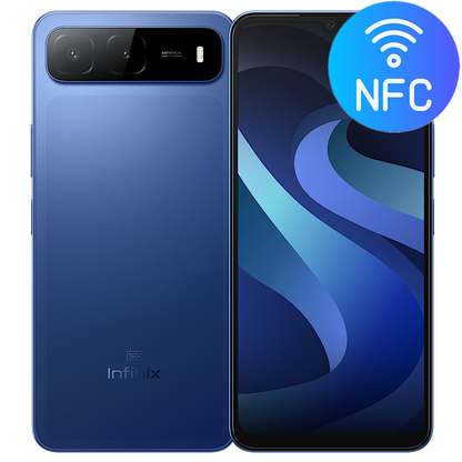 Infinix Hot 60i 5G NFC (128GB/4GB) + $5 Instant Rebate + Free Wireless Neckband Earphone!