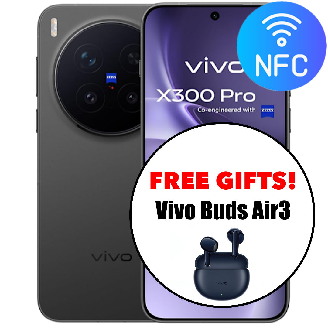 Vivo X300 Pro 5G (512GB/16GB) - Free Vivo Buds Air3!