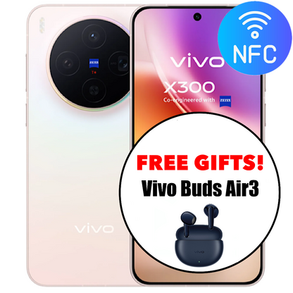 Vivo X300 5G (512GB/16GB) - Free Vivo Buds Air3!