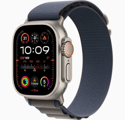 Apple Watch Ultra 2<div style="font-size:80%">(49mm/Cellular)<br>Blue Alpine Loop</FONT></DIV>