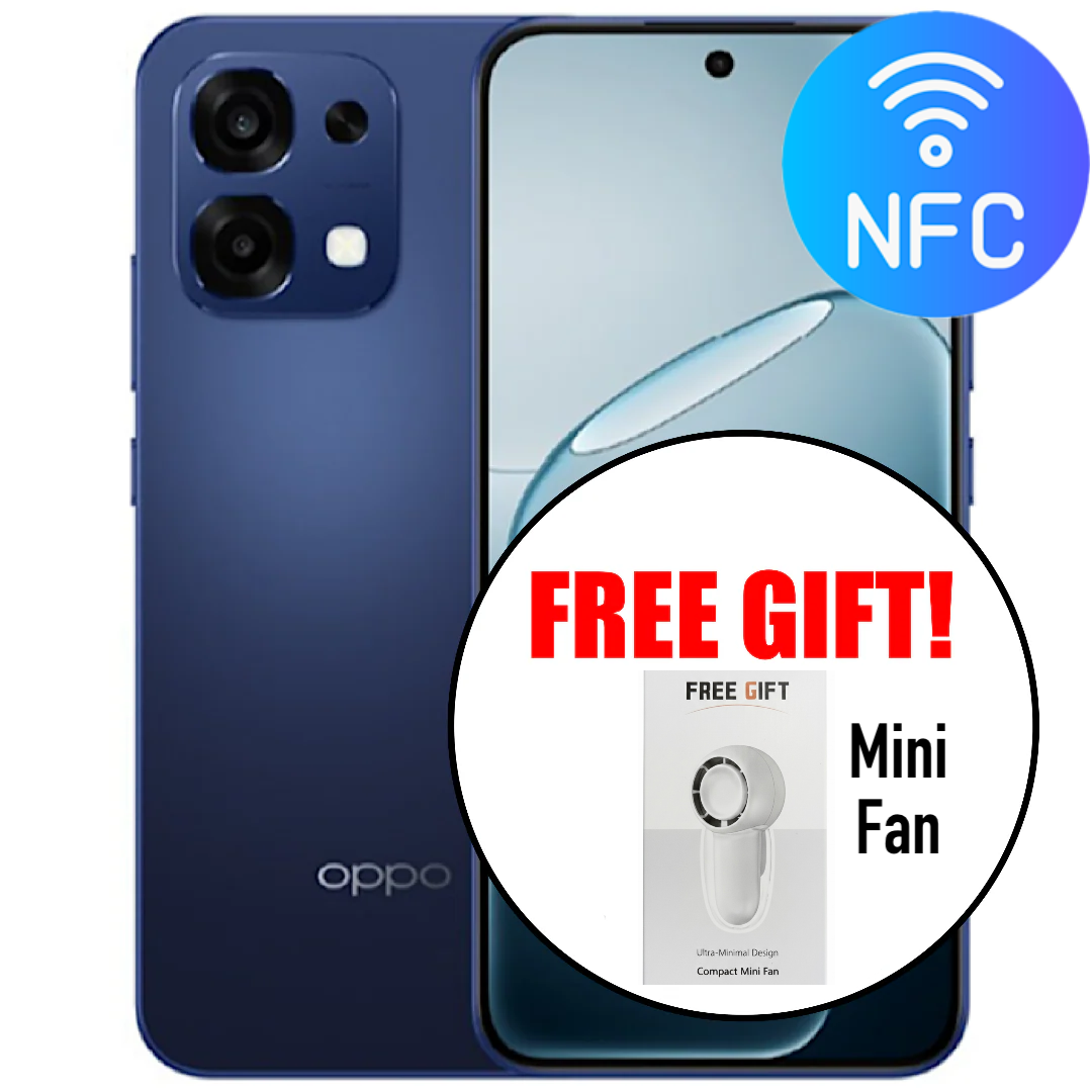 OPPO A6 Pro 5G (256GB/8+8GB) + Free Mini Fan