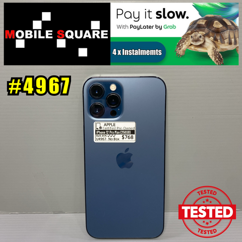#U4967<BR>Apple iPhone 12 Pro Max<br>(256GB)