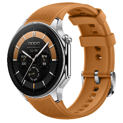 Oppo Watch X<div style="font-size:80%">(Bluetooth)<br><font color="red">Free Nylon Strap</font></div>