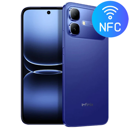 Infinix Smart 20 NFC (128GB/4GB) + $4 Instant Rebate + Free Wireless Neckband Earphone!