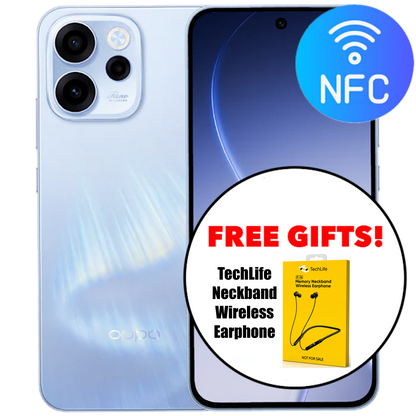 OPPO Reno15 F 5G (256GB/8GB) + Free Wireless Neckband Earpiece