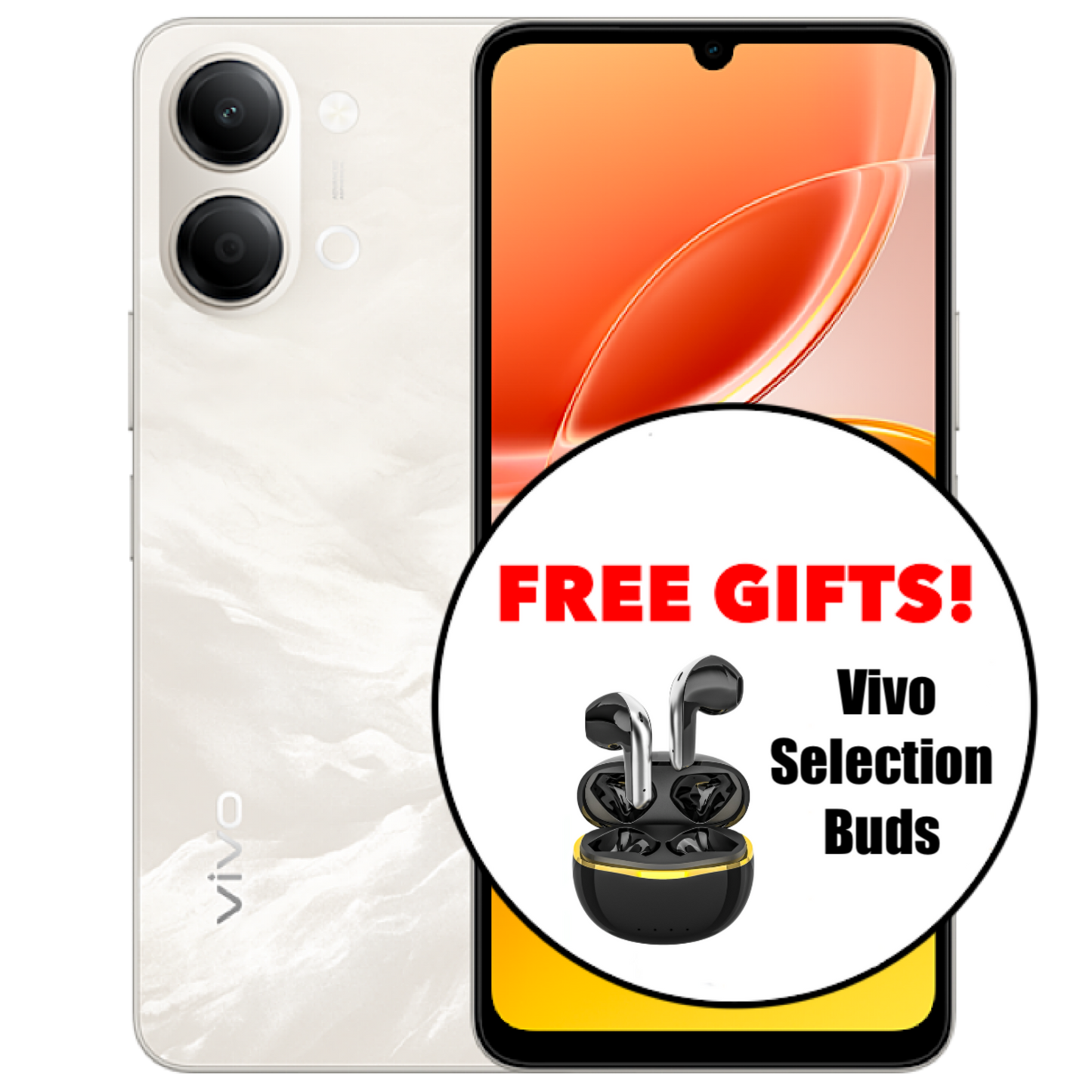 Vivo Y05 4G (128GB/4GB) - Free Vivo Selection EarBuds!