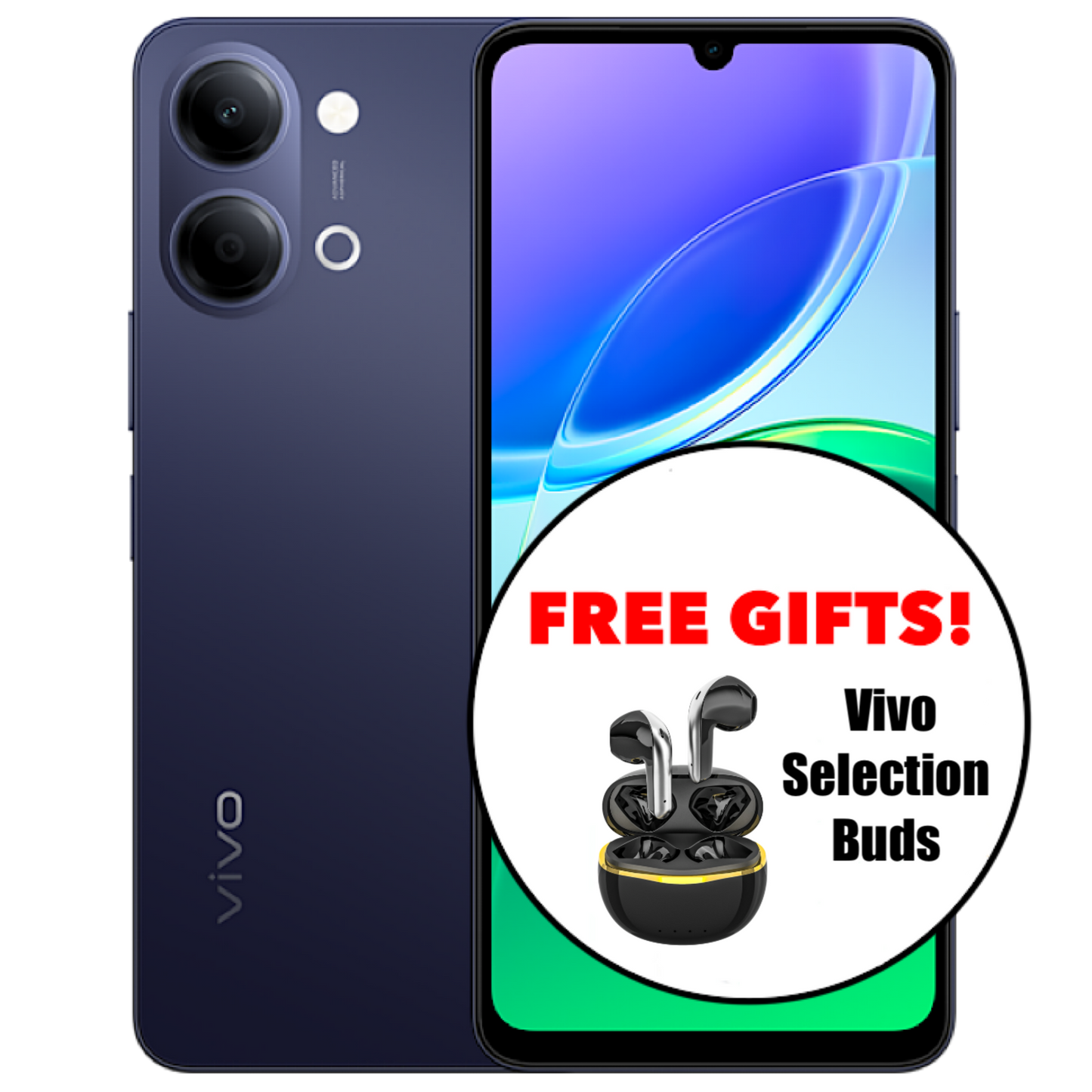 Vivo Y05 4G (128GB/4GB) - Free Vivo Selection EarBuds!