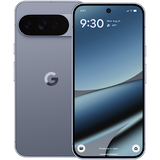 Smartphone with Google logo on a white background