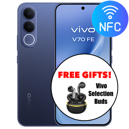 Vivo V70 FE 5G (256GB/8GB) - Free Vivo Selection EarBuds!