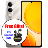 <div style="font-size:80%">Vivo Y29T 5G<br>(128GB/6GB+6GB RAM)<BR><font color="red">Instant $20 Cash Back!<br>Free Vivo Selection BT EarBuds!</font></div>