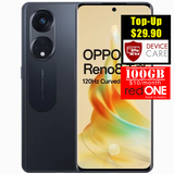 Oppo Reno 8T 5G<div style="font-size:80%">(128GB/8GB RAM)<br><font color="red">Free $39 NTUC Voucher <br>+ Free Gift!</font></div>
