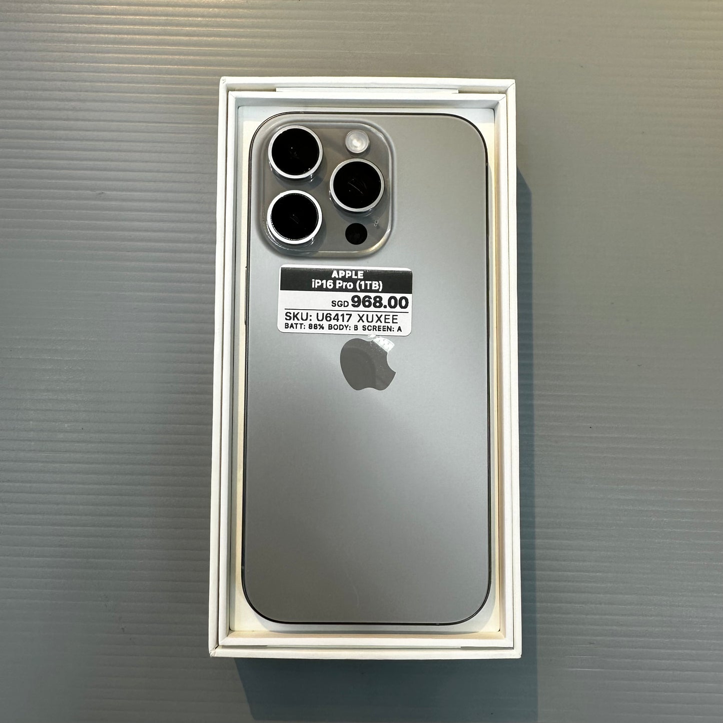 Apple iPhone 16 Pro (1TB) - #U6417/Pre-Owned